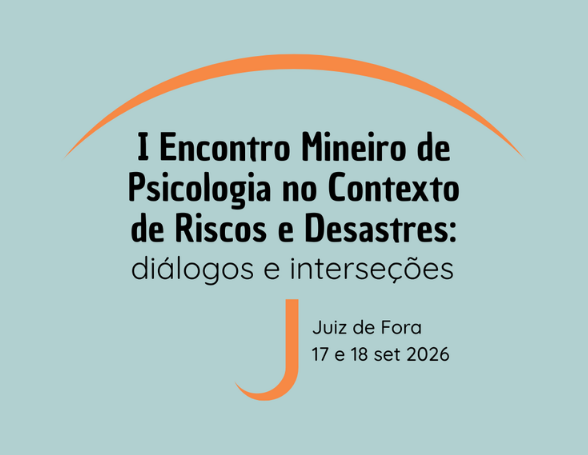 Logo I Encontro Mineiro de Psicologia no Contexto de Riscos e Desastres